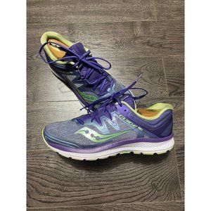 Saucony Guide ISO Running Shoes Fog Purple Size 9.5 Womens Athletic Sneakers